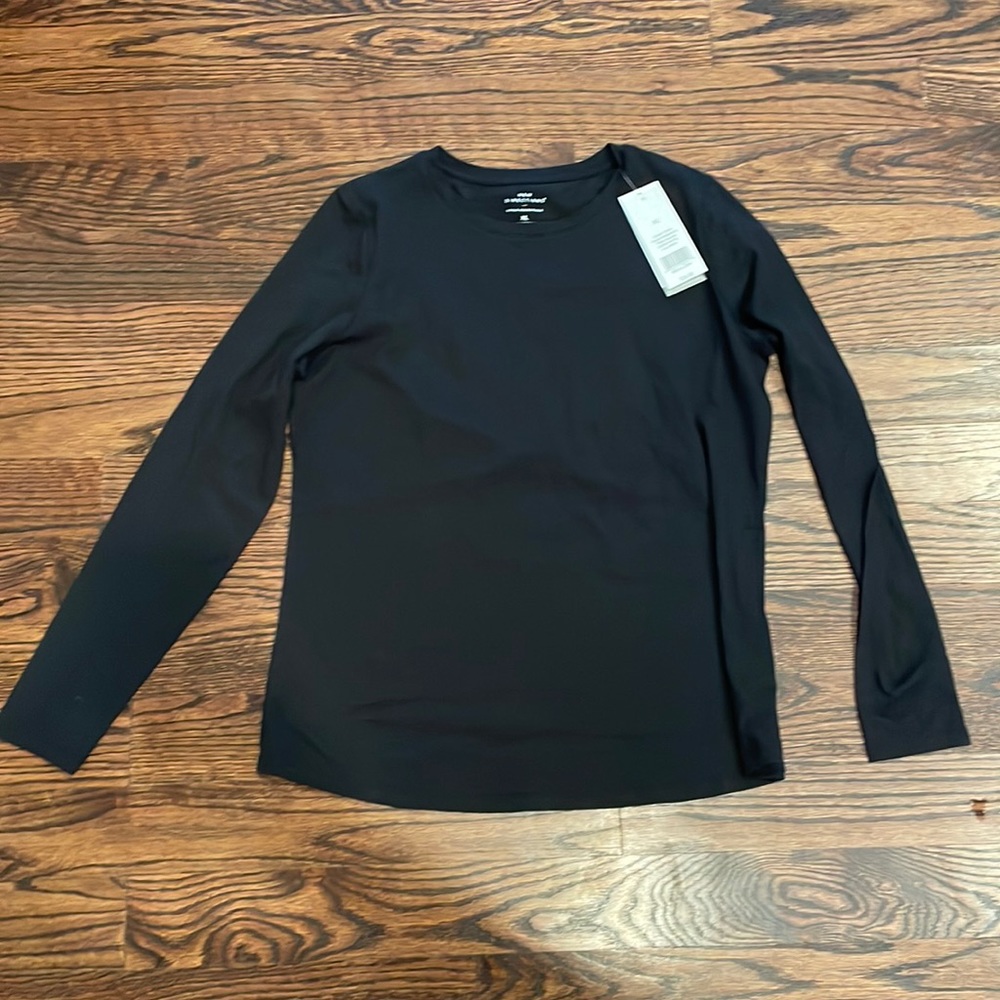 NWT black long sleeve